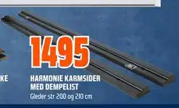 Obs Bygg HARMONIE KARMSIDER MED DEMPELIST tilbud