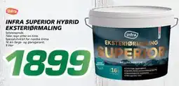 Coop Byggmix INFRA SUPERIOR HYBRID EKSTERIØRMALING tilbud