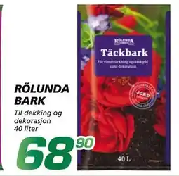 Coop Byggmix RÖLUNDA BARK tilbud