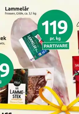 Joker Lammelår tilbud