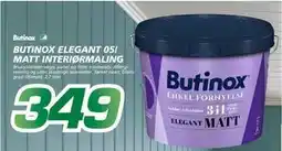 Coop Byggmix BUTINOX ELEGANT 05/ MATT INTERIØRMALING tilbud
