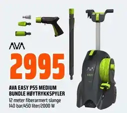 Obs Bygg AVA EASY P55 MEDIUM BUNDLE HØYTRYKKSPYLER tilbud