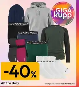 Gigaboks Alt fra Bula tilbud