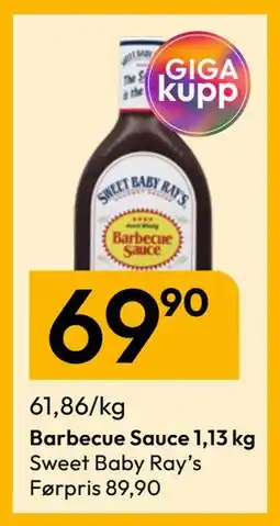 Gigaboks Barbecue Sauce 1,13 kg tilbud