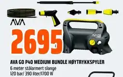 Obs Bygg AVA GO P40 MEDIUM BUNDLE HØYTRYKKSPYLER tilbud