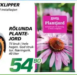 Coop Byggmix RÖLUNDA PLANTEJORD tilbud