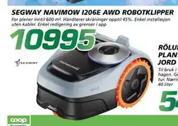 Coop Byggmix SEGWAY NAVIMOW I206E AWD ROBOTKLIPPER tilbud