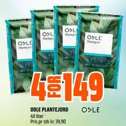 Obs Bygg ODLE PLANTEJORD tilbud