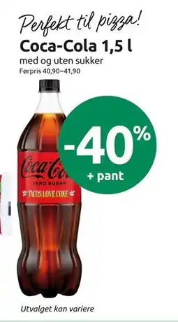 Joker Coca-Cola 1,5 l tilbud