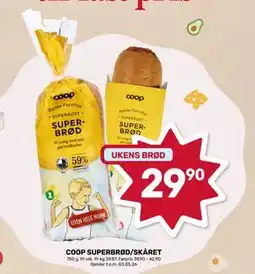 Matkroken COOP SUPERBRØD/SKÅRET tilbud