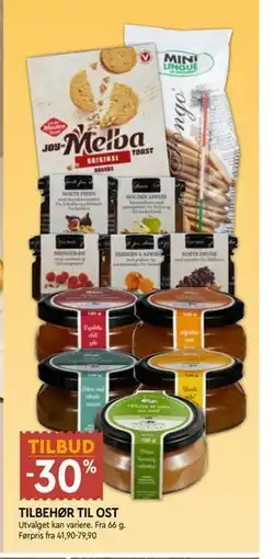 Coop Mega TILBEHØR TIL OST tilbud