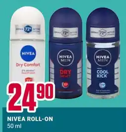 Europris NIVEA ROLL-ON tilbud