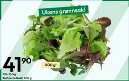 Gigaboks Restaurantsalat 400 g tilbud