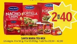 Coop Prix SANTA MARIA TEX-MEX tilbud
