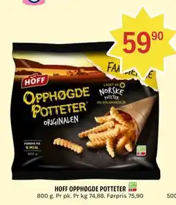 Coop Prix HOFF OPPHØGDE POTTETER tilbud
