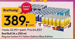 Gigaboks Red Bull 24 x 250 ml tilbud