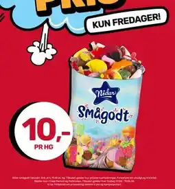 Matkroken Nidar smågodt i løsvekt tilbud