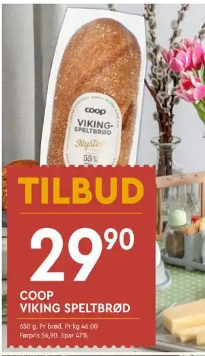 COOP VIKING SPELTBRØD
