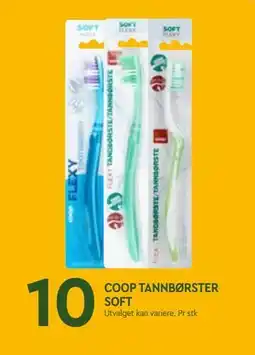 Coop Mega COOP TANNBØRSTER SOFT tilbud