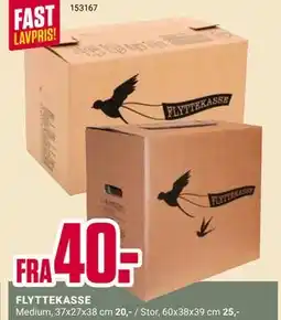 Europris FLYTTEKASSE tilbud