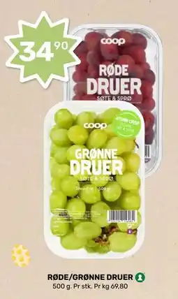 Matkroken RØDE/GRØNNE DRUER tilbud