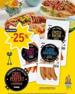 Coop Prix COOP GRILL PERFEKT PØLSER tilbud