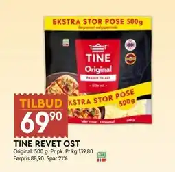 Coop Mega TINE REVET OST tilbud