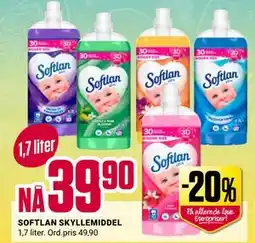 Europris SOFTLAN SKYLLEMIDDEL tilbud