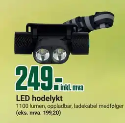 Europris LED hodelykt tilbud
