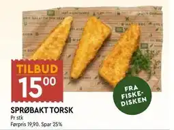 Coop Mega SPRØBAKT TORSK tilbud