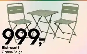 Gigaboks Bistrosett tilbud