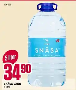 Europris SNÅSA VANN tilbud