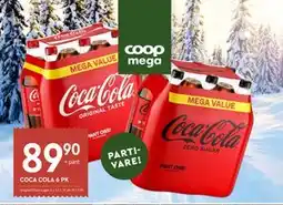 Coop Mega COCA COLA 6 PK tilbud
