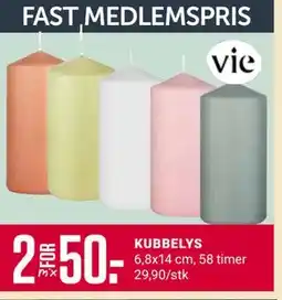 Europris KUBBELYS, Medlemspris tilbud