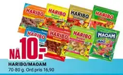 Europris HARIBO/MAOAM tilbud