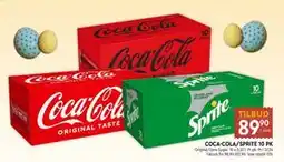 Coop Mega COCA-COLA/SPRITE 10 PK tilbud