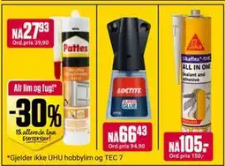 Europris Alt lim og fug! tilbud