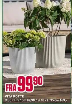 Europris VITA POTTE tilbud