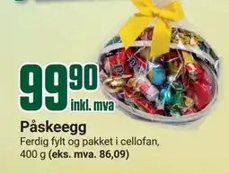 Europris Påskeegg tilbud