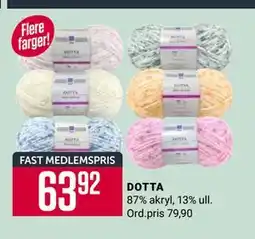 Europris DOTTA, Medlemspris tilbud