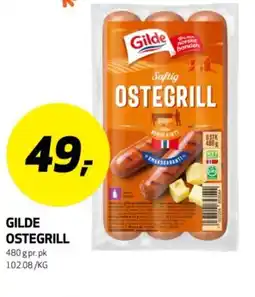 Bunnpris Gilde ostegrill tilbud