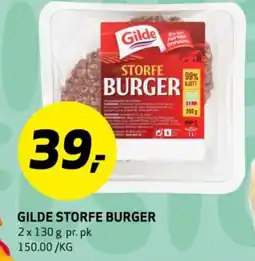 Bunnpris Gilde storfe burger tilbud