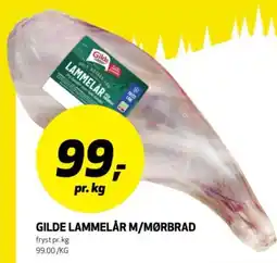 Bunnpris Gilde lammelår m/mørbrad tilbud