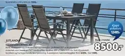 JYSK HAGEN bord + MYSEN stol tilbud