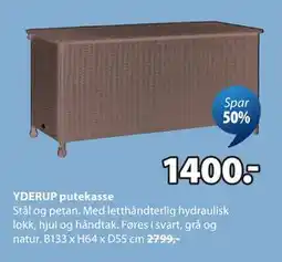 JYSK YDERUP putekasse tilbud