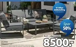 JYSK VONGE loungesett tilbud