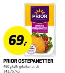 Bunnpris Prior ostepanetter tilbud