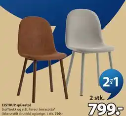 JYSK EJSTRUP spisestol tilbud