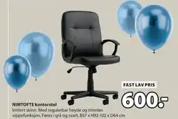 JYSK NIMTOFTE kontorstol tilbud