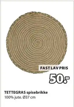 JYSK TETTEGRAS spisebrikke tilbud